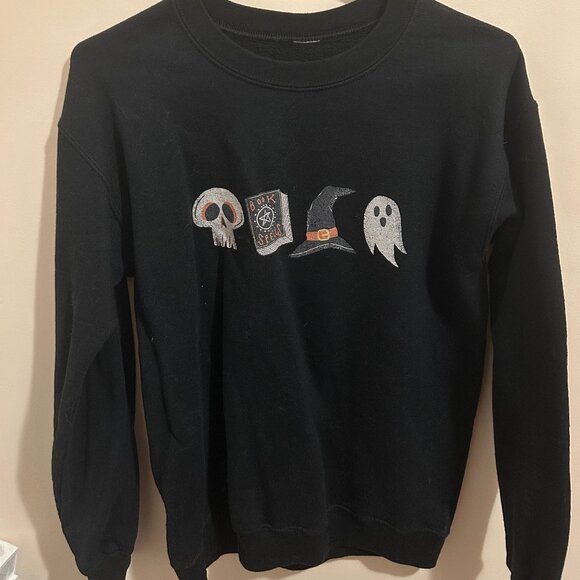 Halloween Witchcraft Unisex Crewneck Sweater - Picture 1 of 1